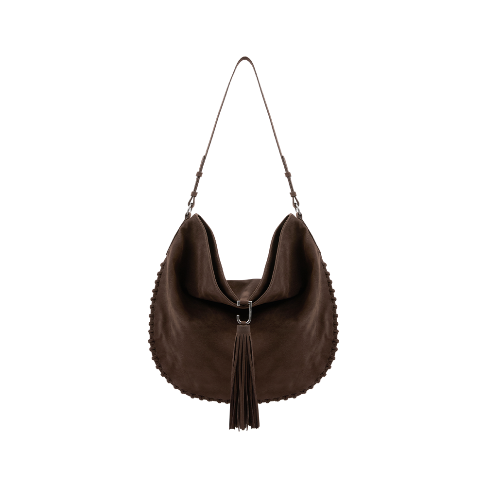 TASSIA 스웨이드 MD 호보 DB (JHNCHA5BF981DB260)