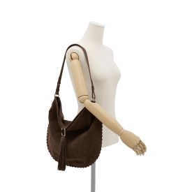 TASSIA 스웨이드 MD 호보 DB (JHNCHA5BF981DB260)