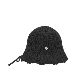 J.LETTER 크로셰웨이브버킷햇 BK (JEACEM6BS930BK260)
