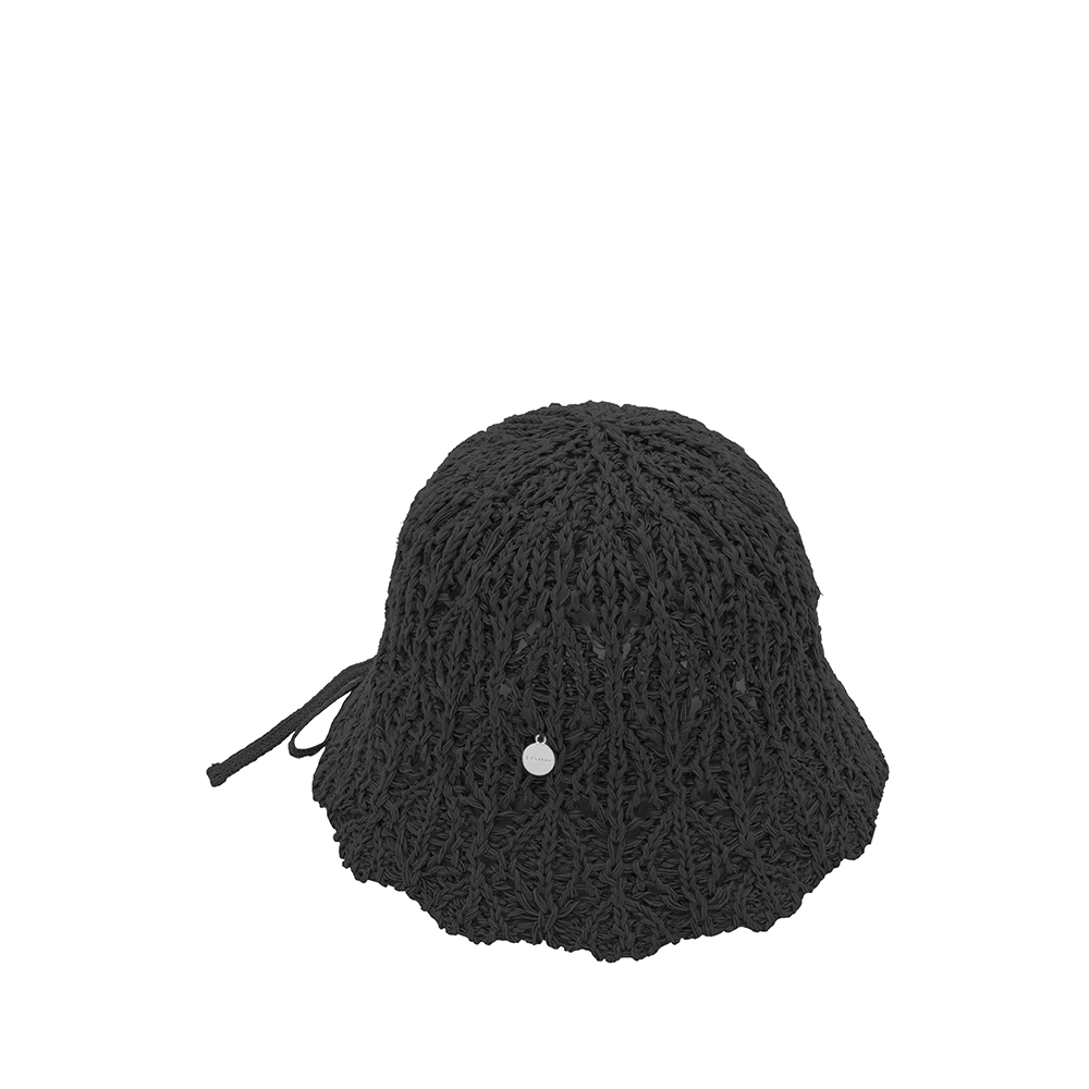 J.LETTER 크로셰웨이브버킷햇 BK (JEACEM6BS930BK260)