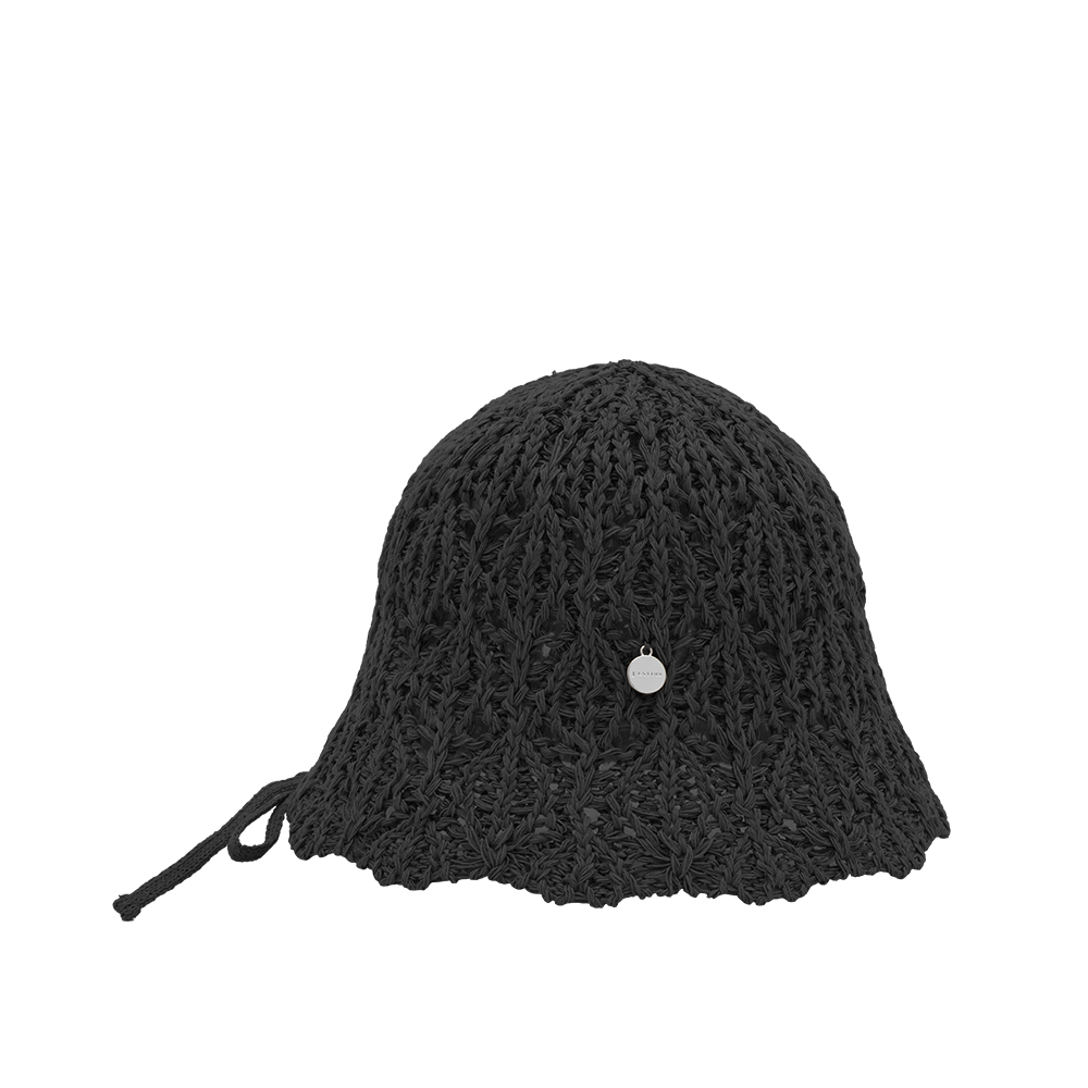 J.LETTER 크로셰웨이브버킷햇 BK (JEACEM6BS930BK260)