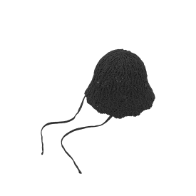 J.LETTER 크로셰웨이브버킷햇 BK (JEACEM6BS930BK260)