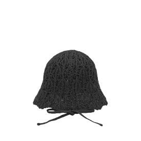 J.LETTER 크로셰웨이브버킷햇 BK (JEACEM6BS930BK260)