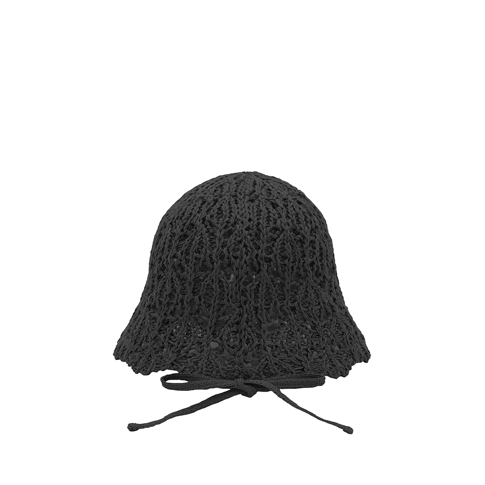 J.LETTER 크로셰웨이브버킷햇 BK (JEACEM6BS930BK260)