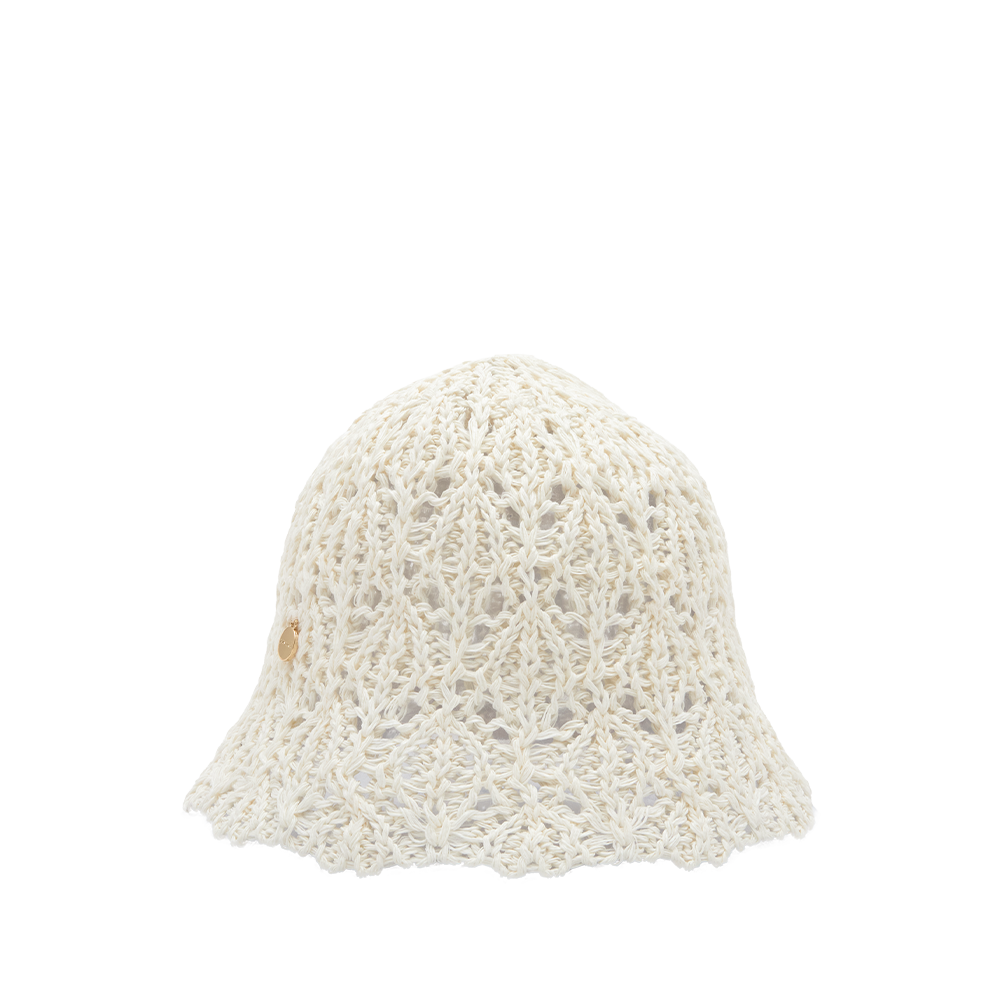 J.LETTER 크로셰웨이브버킷햇 WH (JEACEM6BS930WH260)