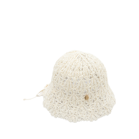 J.LETTER 크로셰웨이브버킷햇 WH (JEACEM6BS930WH260)