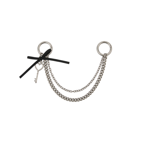 J.LETTER 하트키체인참 SI (JEACEA5BF142SI360)