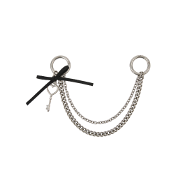 J.LETTER 하트키체인참 SI (JEACEA5BF142SI360)