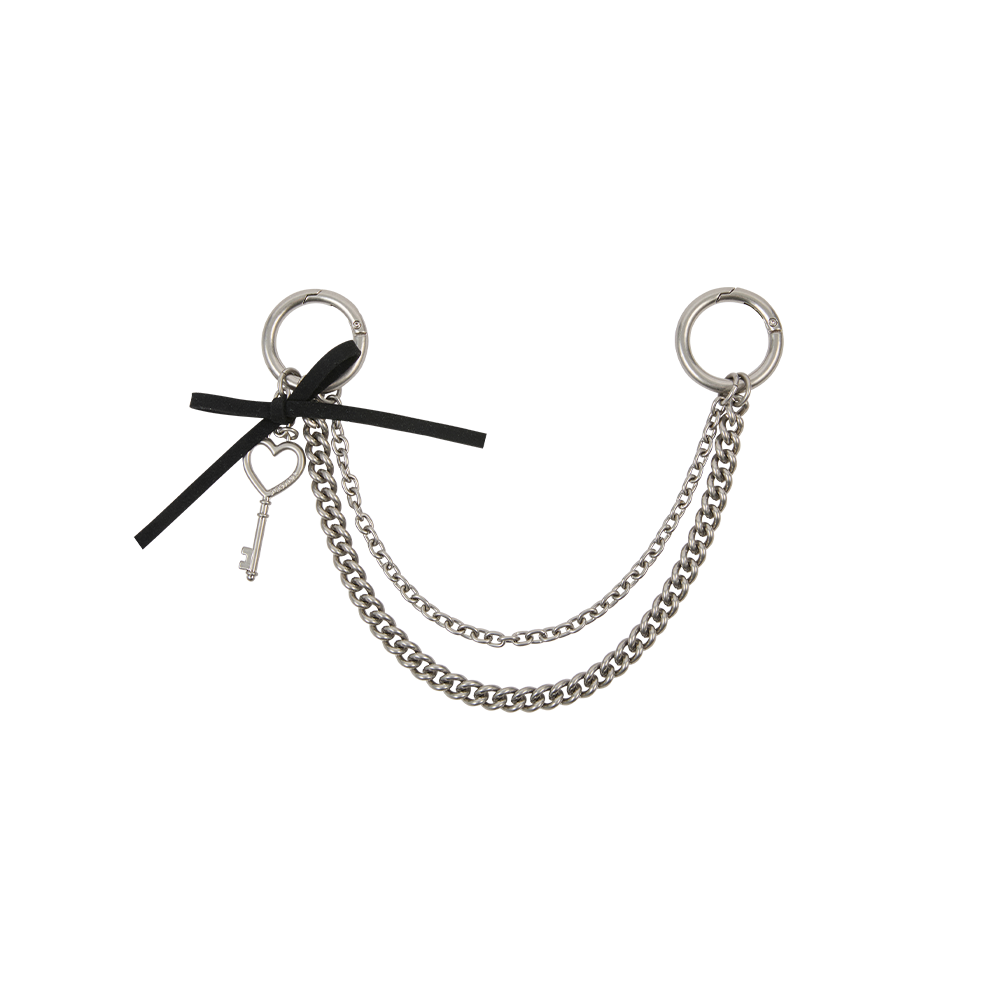 J.LETTER 하트키체인참 SI (JEACEA5BF142SI360)