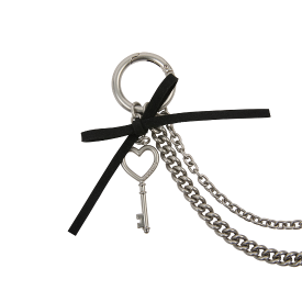 J.LETTER 하트키체인참 SI (JEACEA5BF142SI360)