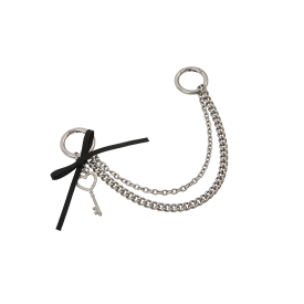 J.LETTER 하트키체인참 SI (JEACEA5BF142SI360)