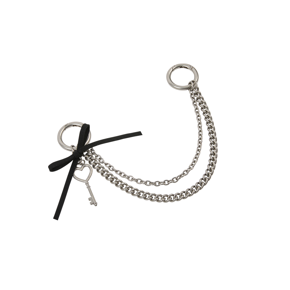 J.LETTER 하트키체인참 SI (JEACEA5BF142SI360)