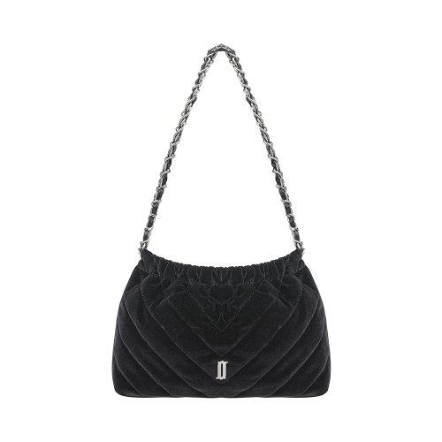 ILLY 벨벳 SM숄더 BK (JHNCHA5BF349BK260)