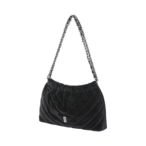 ILLY 벨벳 SM숄더 BK (JHNCHA5BF349BK260)