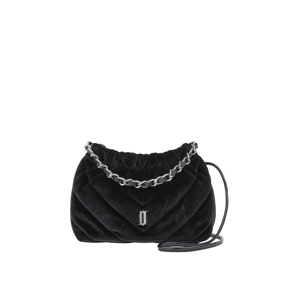 ILLY 벨벳 MINI크로스 BK (JHNCHE5BF345BK260)
