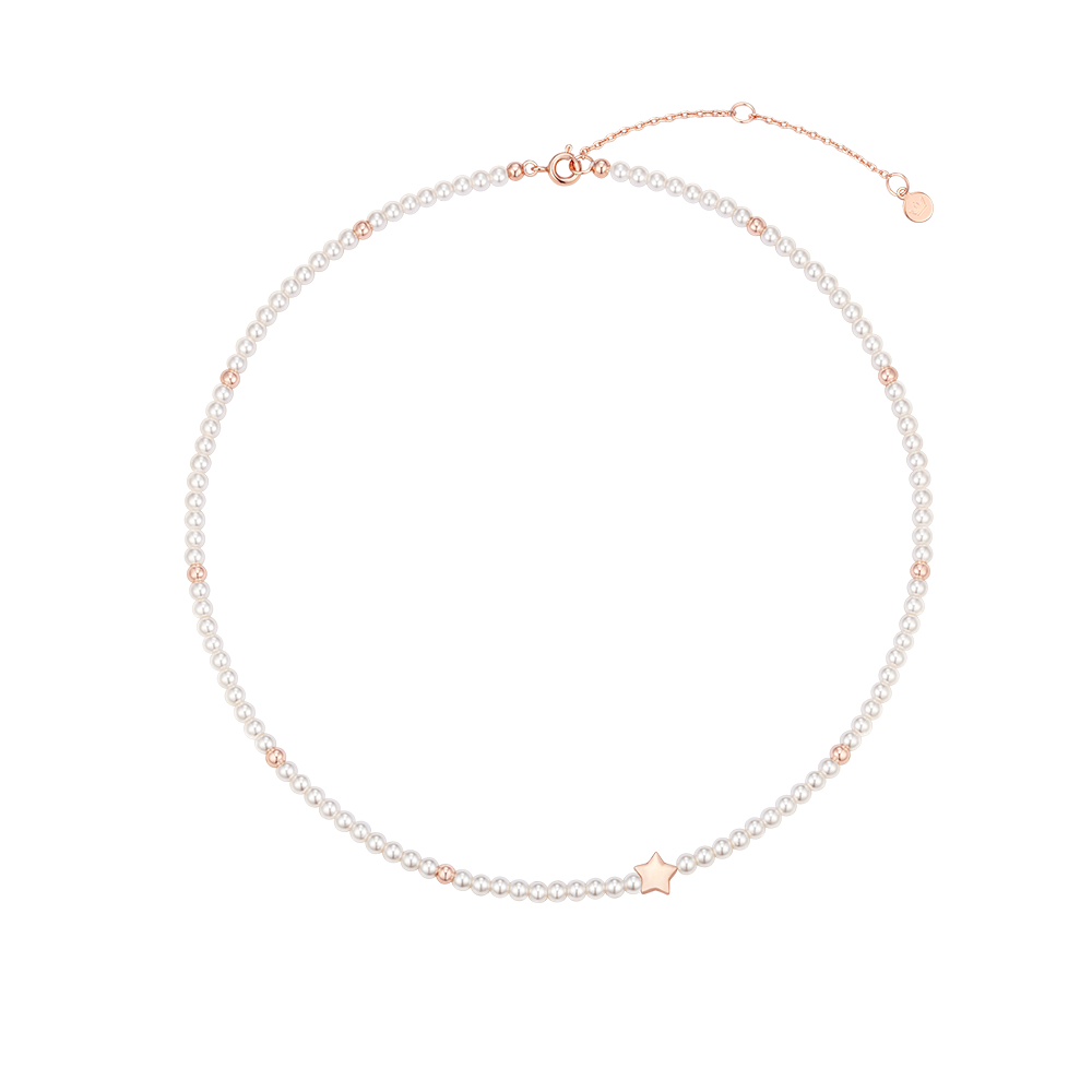 STELLA 진주 비드목걸이 (JJLJNI4BF388BR420)