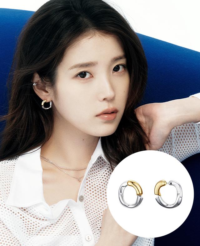 [패밀리 세일] [아이유 PICK] UNIS 귀걸이 (JJUNE05B6508SC000)