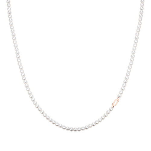THE J 14K 크리스탈 진주 비드목걸이 3mm (JJSJNI5B6607R4420)