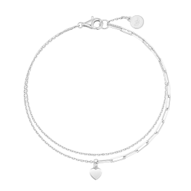 LALA J 하트 클립 팔찌 (JJLJB03BS320SW7S0)