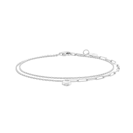 LALA J 하트 클립 팔찌 (JJLJB03BS320SW7S0)