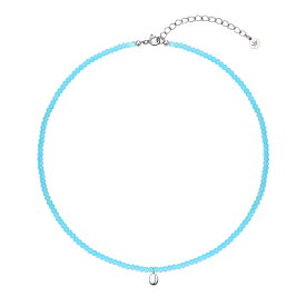 UNIS PEBBLE 크리스탈 비드목걸이 (JJUNNZ5B6509SW420)