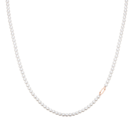 THE J 14K 크리스탈 진주 비드목걸이 3mm (JJSJNI5B6607R4420)
