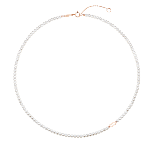 THE J 14K 크리스탈 진주 비드목걸이 3mm (JJSJNI5B6607R4420)