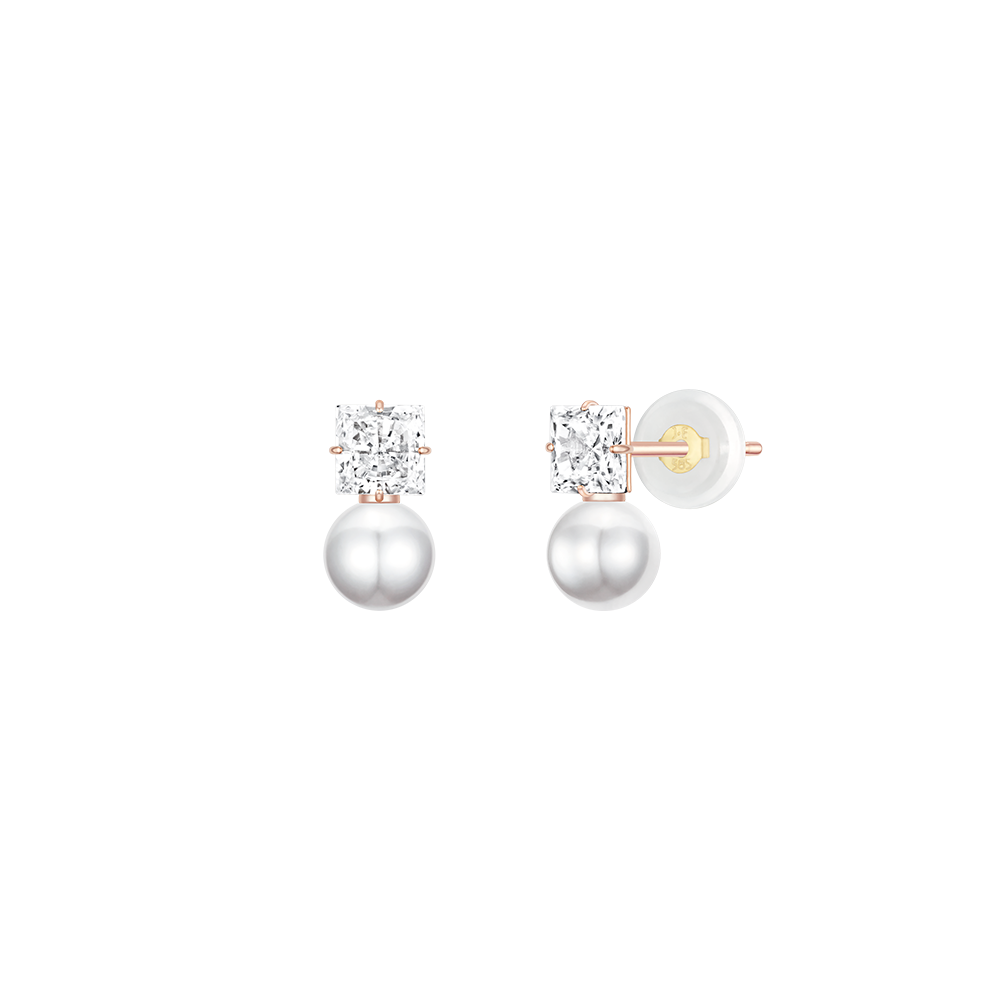 BASIC PERLINA 14K 진주 귀걸이 (JJP1EI5BV159R4SC0)
