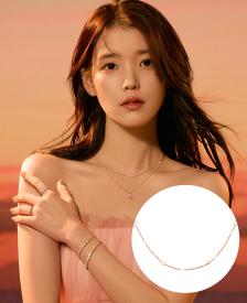 [아이유 PICK] MOSAIQUE 14K 목걸이 (JJMSNQ5B8268R4420)