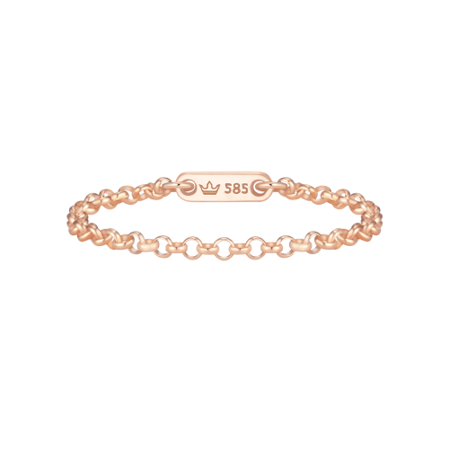 J.Livera 14K 체인 반지 (JJJTR05B7048R4130)