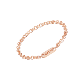 J.Livera 14K 체인 반지 (JJJTR05B7048R4130)