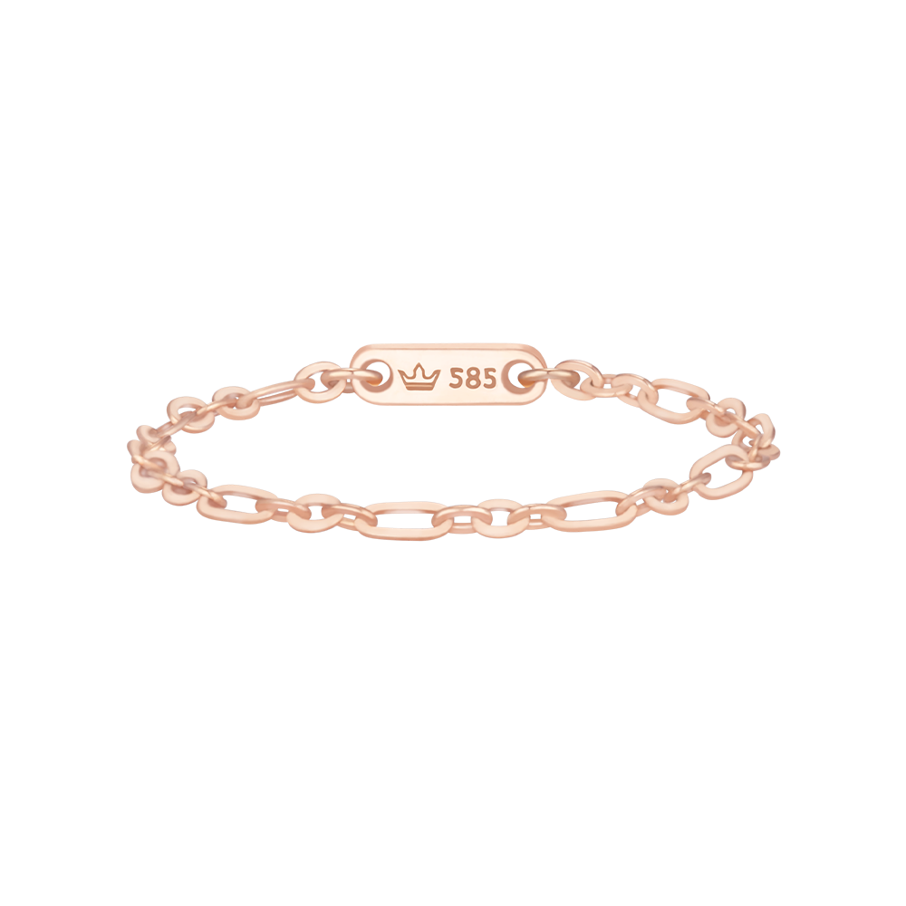 J.Fenella 14K 체인 반지 (JJJTR05B7050R4130)