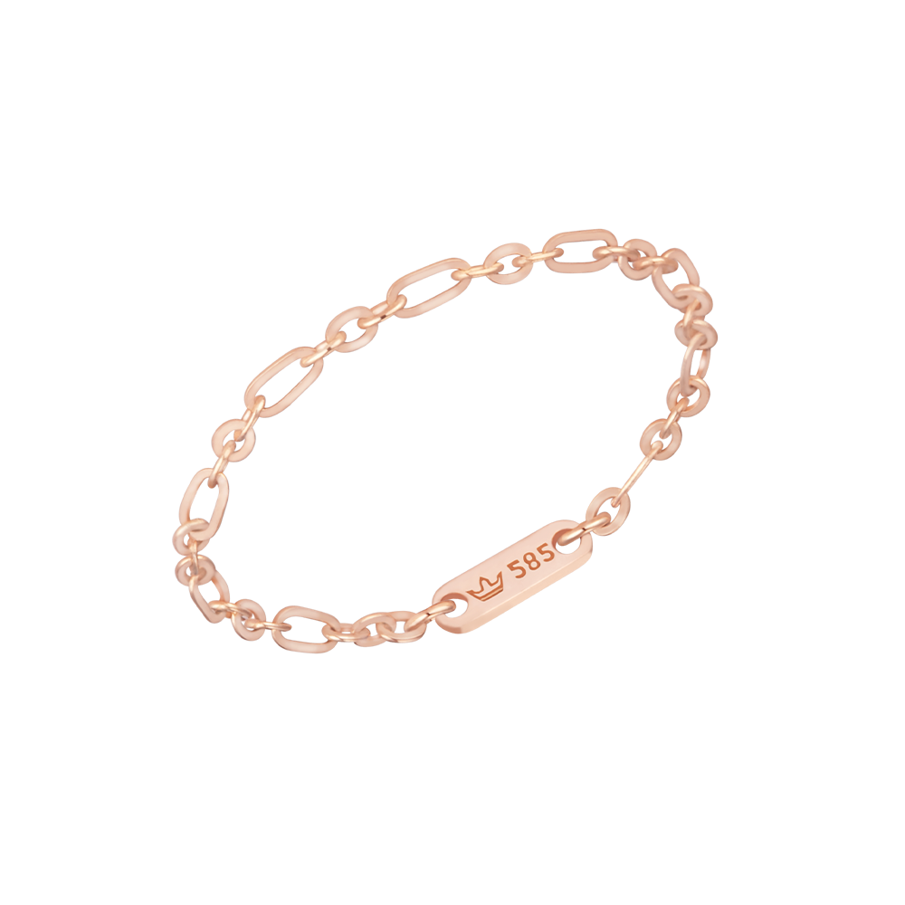 J.Fenella 14K 체인 반지 (JJJTR05B7050R4130)