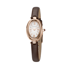 VERONA OVAL 가죽시계 - 브라운 (JWT2LE5BF501RGBR0)