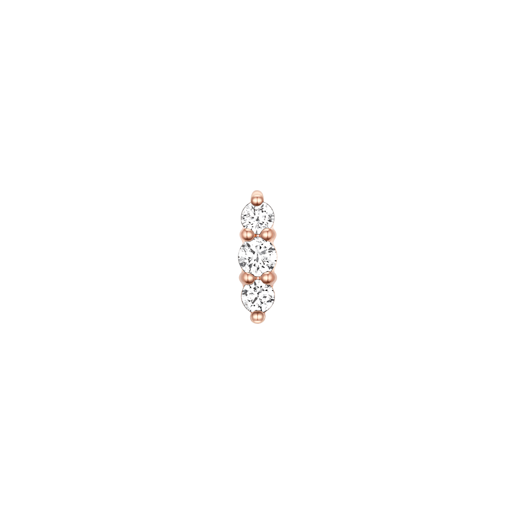 J.Fenella 14K 싱글 피어싱 (JJJTEQ5B7055R4P00)