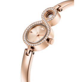 미오엘로 댄싱스톤 메탈시계 - 로즈골드 (JWJ2ME6BS606RGRG0)