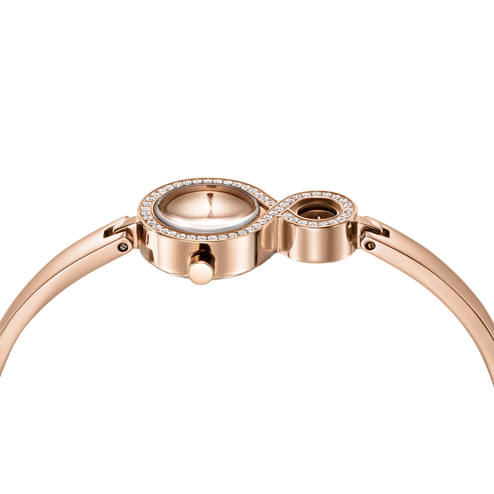 미오엘로 댄싱스톤 메탈시계 - 로즈골드 (JWJ2ME6BS606RGRG0)