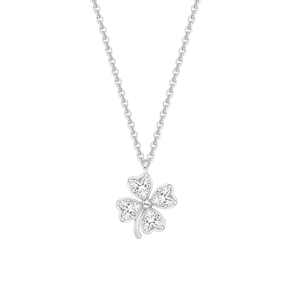 LALA J 클로버 목걸이 (JJLJNQ6B1300SW420)
