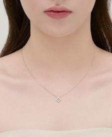 [패밀리 세일] LALA J 클로버 목걸이 (JJLJNQ6B1301SW420)