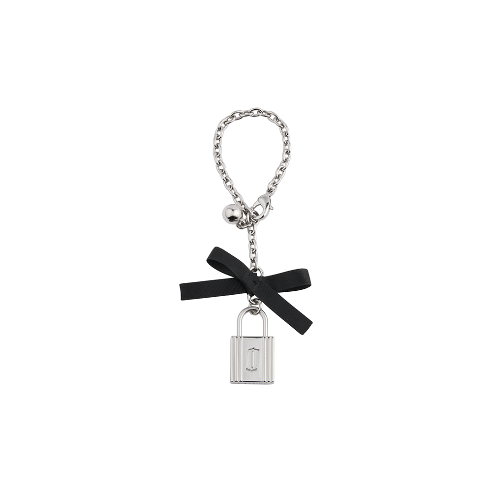 J.LETTER 미니 리본 락 참 SI (JEACEA5BF978SI360)