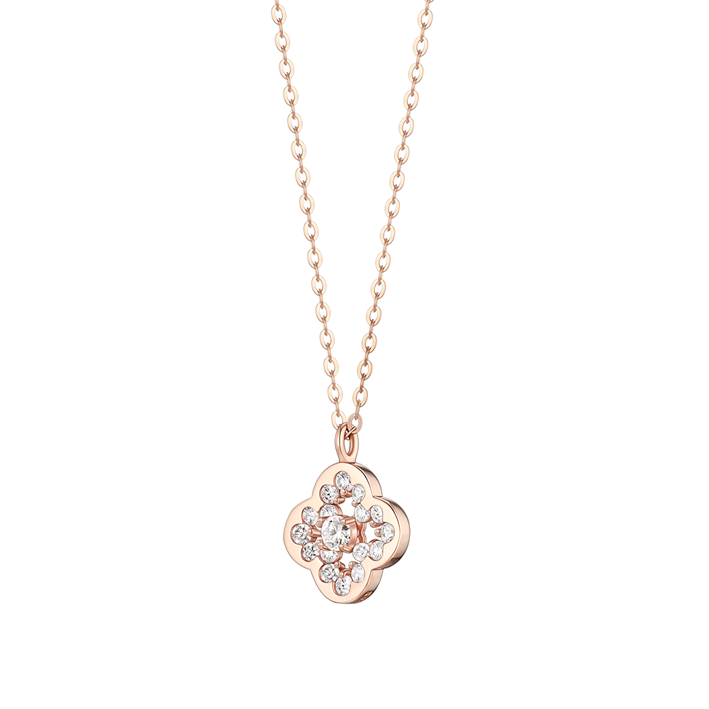 [아이유 PICK] CLOVIA 14K 목걸이 (JJCLNQ6B1140R4420)