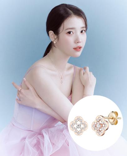 [아이유 PICK] CLOVIA 14K 귀걸이 (JJCLEQ6B1140R40A0)