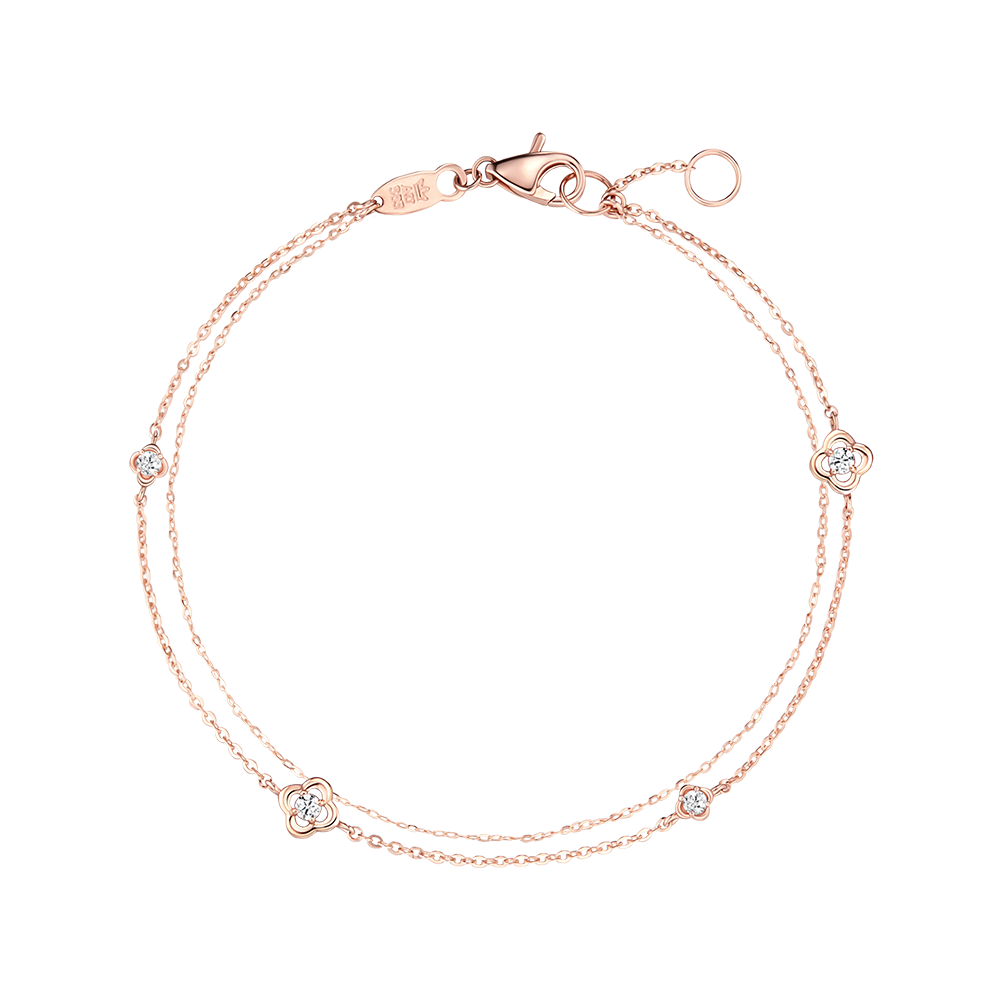 [아이유 PICK] CLOVIA 14K 팔찌 (JJCLBQ6B1145R47S0)