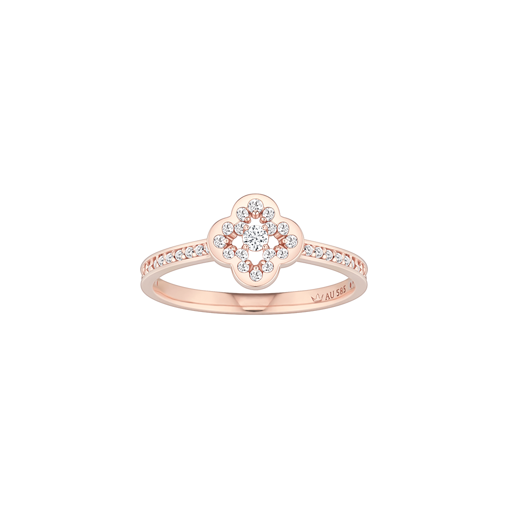 CLOVIA 14K 반지 (JJCLRQ6B1143R4110)