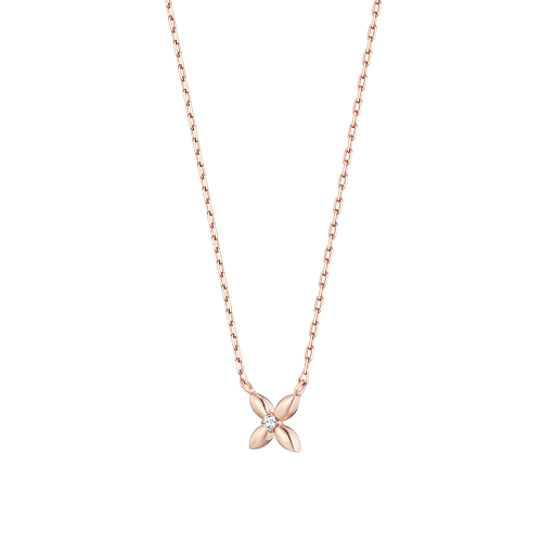 BREEZE 10K 랩그로운 다이아몬드 목걸이 (JJBRNL6B2268R0420)