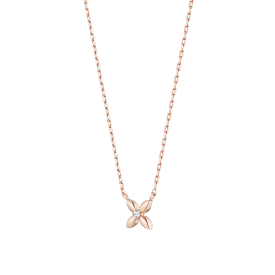 BREEZE 10K 랩그로운 다이아몬드 목걸이 (JJBRNL6B2268R0420)