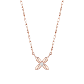 BREEZE 10K 랩그로운 다이아몬드 목걸이 (JJBRNL6B2268R0420)