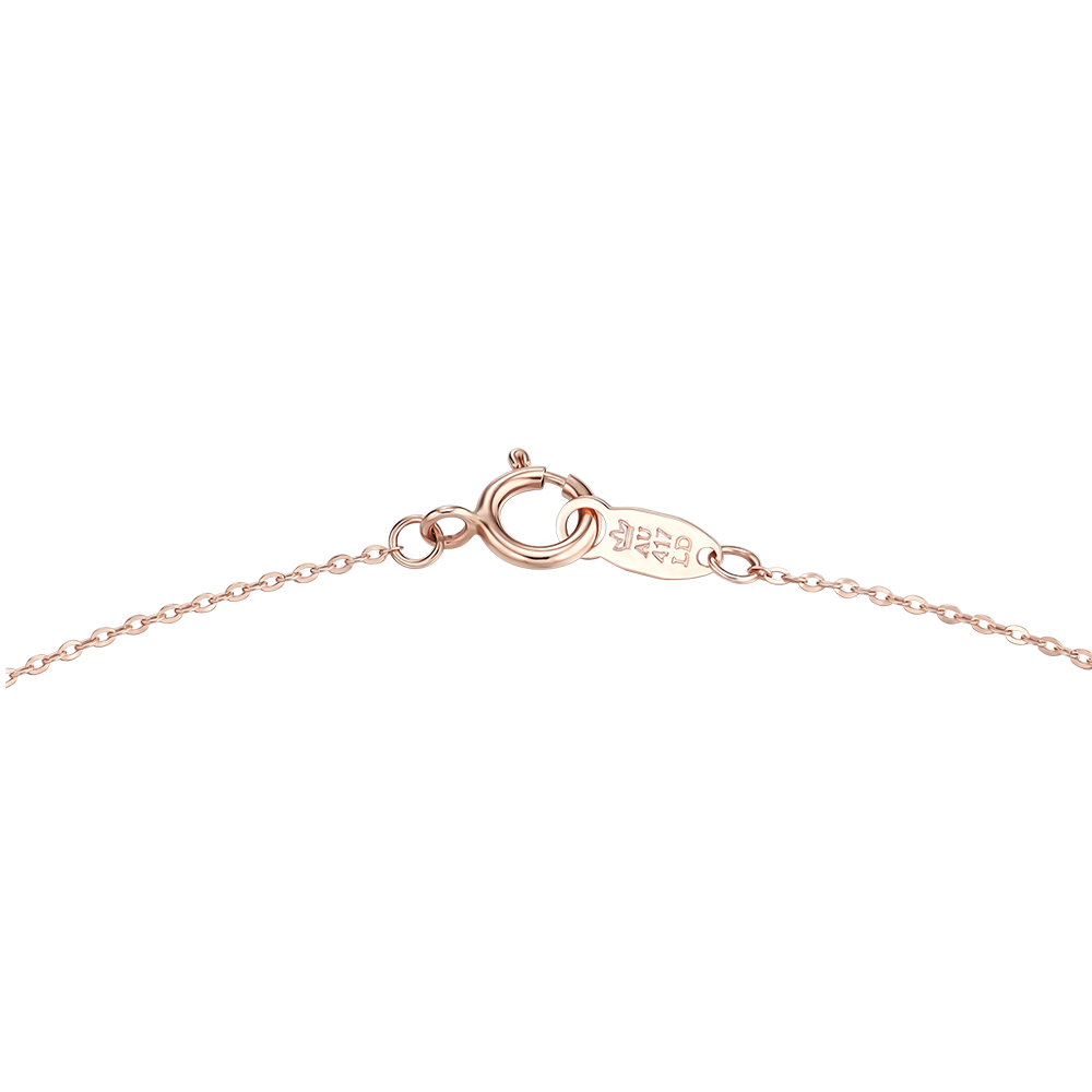 CLOVIA 10K 랩그로운 다이아몬드 목걸이 (JJCLNL6B2161R0420)