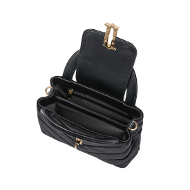 SOGNO 벨벳 SM 토트 BK (JHNCHD5BF927BK260)