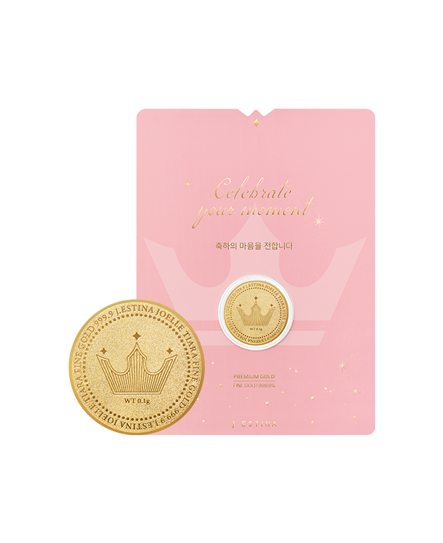JOELLE 24K 골드 코인 0.1g